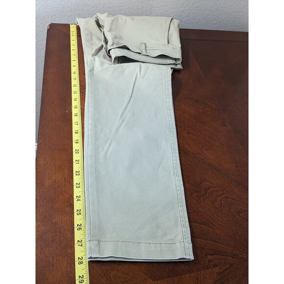 Levi XX Chino Standard Jeans 34x30 Beige Tan Mens High Rise Tapered‎ Legs WPL423 - Picture 8 of 10
